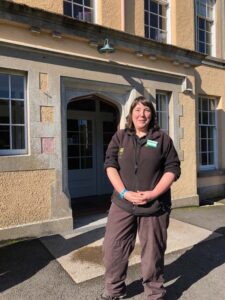 Claire McNally, Head Gardener, who guided us around the garden.