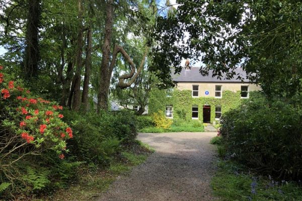 The approach to Kilmacrew House.