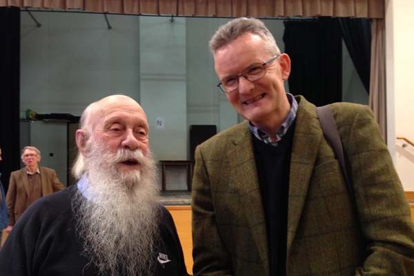 Mike Snowden with Colin Crosbie